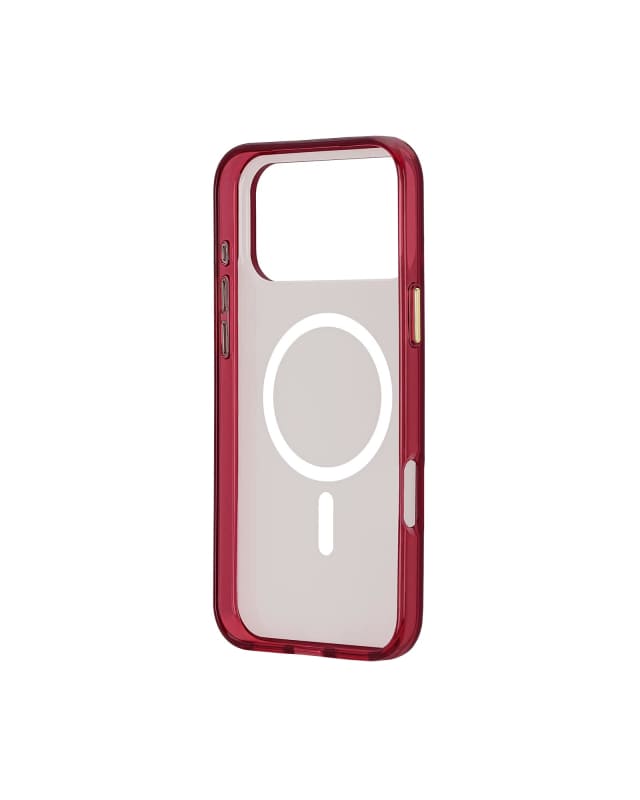 MagSafe&reg; iPhone 17 Pro Max Pearlescent Raspberry Phone Case image number 2.0