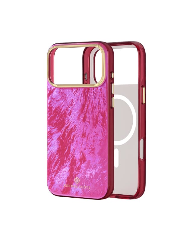 MagSafe&reg; iPhone 17 Pro Max Pearlescent Raspberry Phone Case image number 5.0