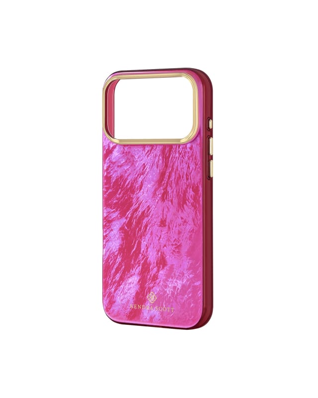 MagSafe&reg; iPhone 17 Pro Max Pearlescent Raspberry Phone Case image number 8.0