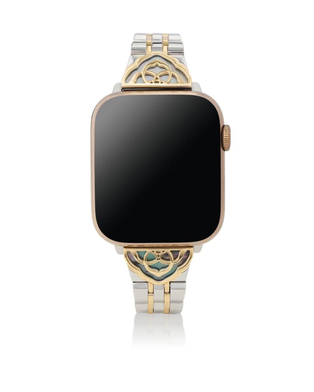 Kiera Two Tone Stainless Steel Watch Band image number 0.0
