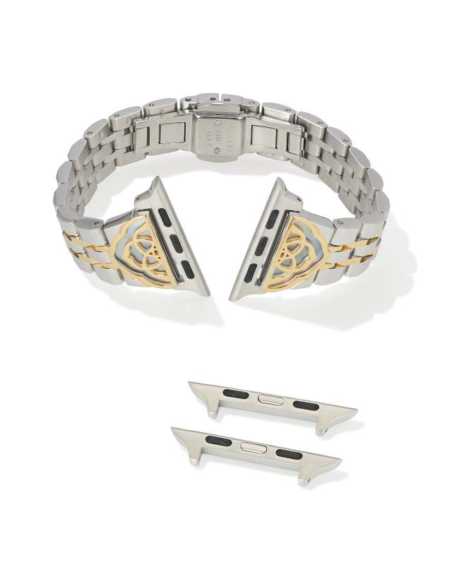 Kiera Two Tone Stainless Steel Watch Band image number 1.0