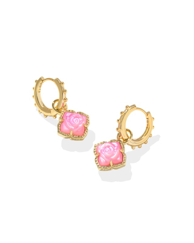 Mallory Rose Gold Huggie Earrings image number 0.0