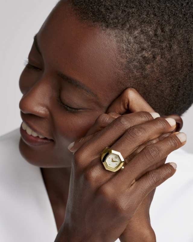 Dira Gold Ring Watch image number 1.0