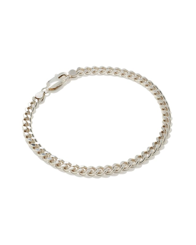 Curb Chain Bracelet in Sterling Silver image number 0.0