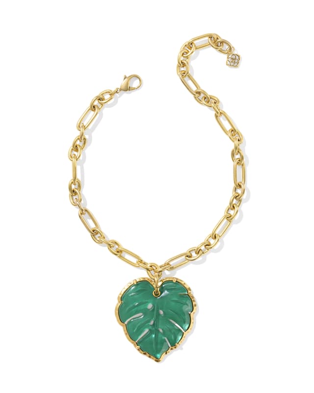 Kayla Vintage Gold Statement Necklace image number 0.0