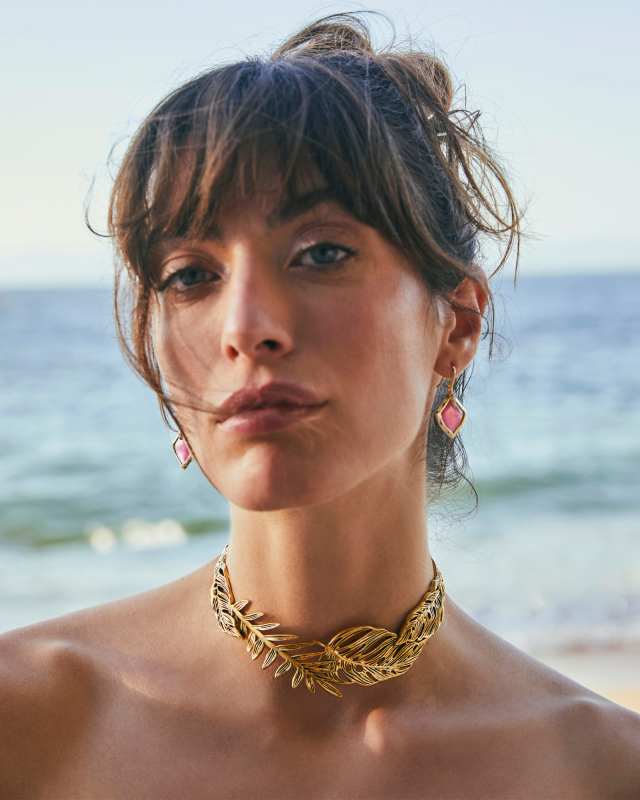 Joelle Gold Drop Earrings