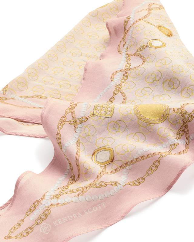 Lily Diamond Scarf in Pink image number 1.0