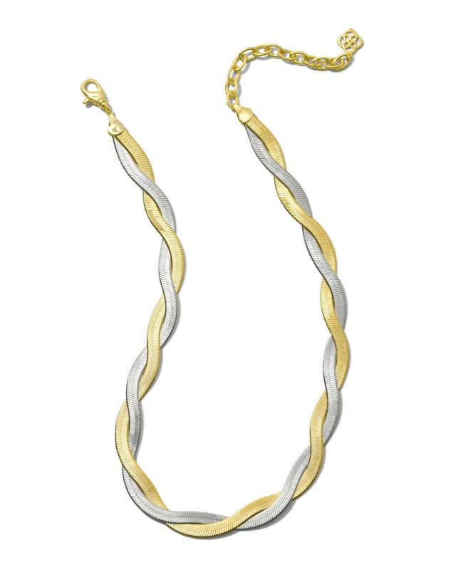 Hayden Chain Necklace in Mixed Metal image number 0.0