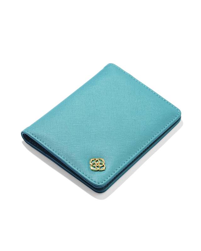 Passport Holder in Dark Turquoise image number 0.0