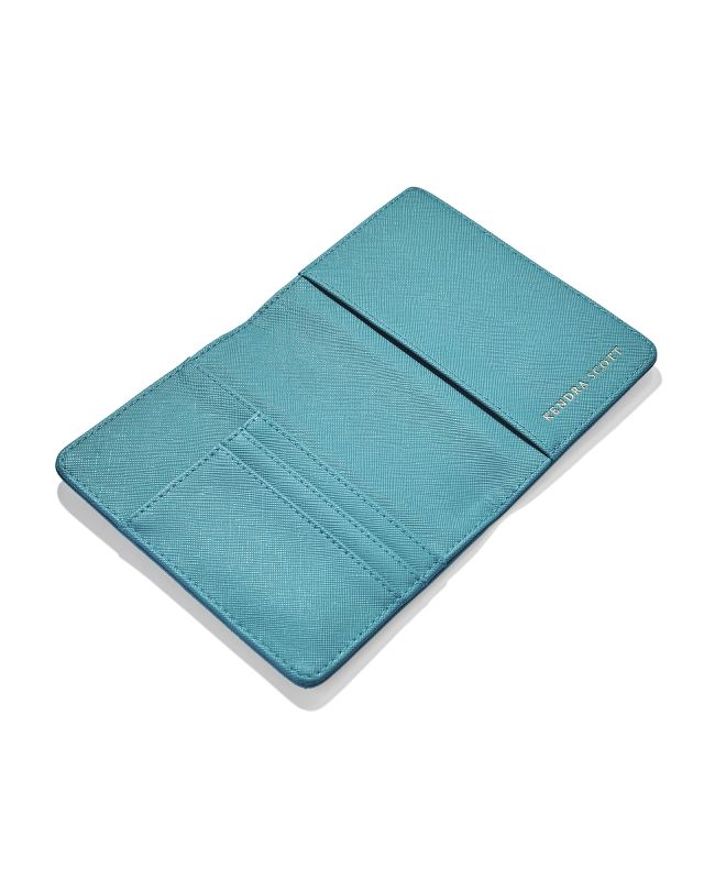 Passport Holder in Dark Turquoise image number 1.0