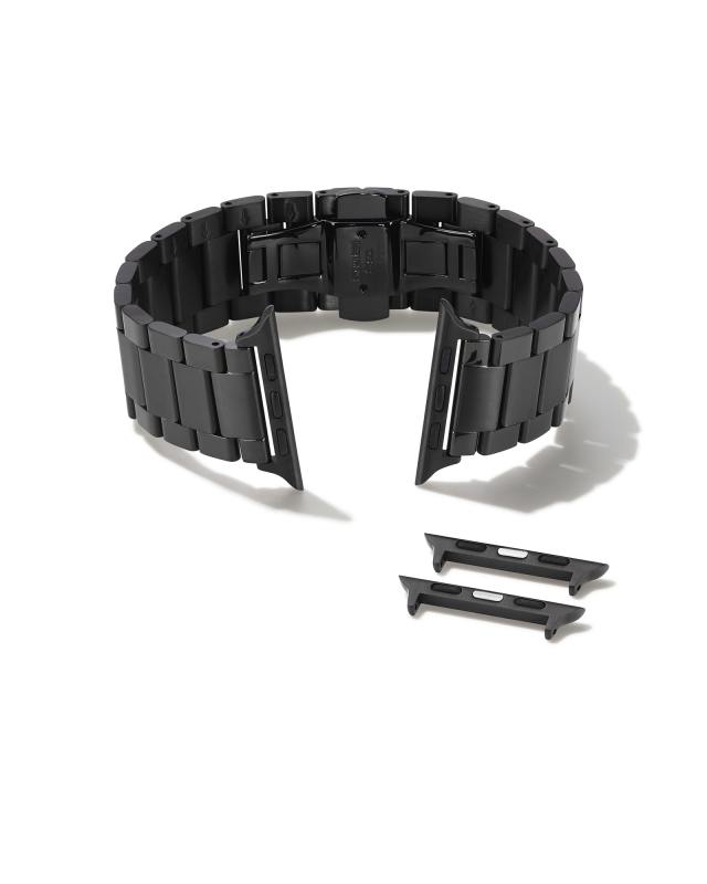 Weston 3 Link Watch Band in Black Tone Stainless Steel image number 1.0