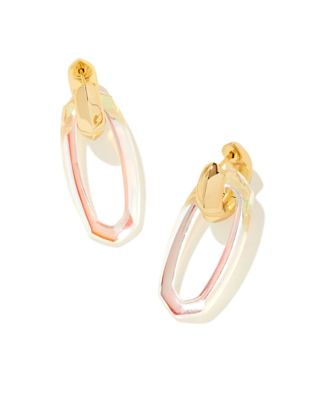 Elle Lock & Key Earring E10210WBX