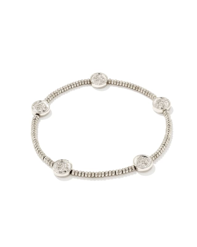 Dira Coin Stretch Bracelet in Silver image number 0.0