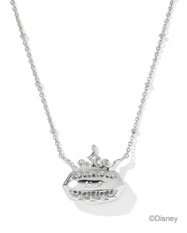 Disney | Kendra Scott Elisa Princess Silver Short Pendant Necklace