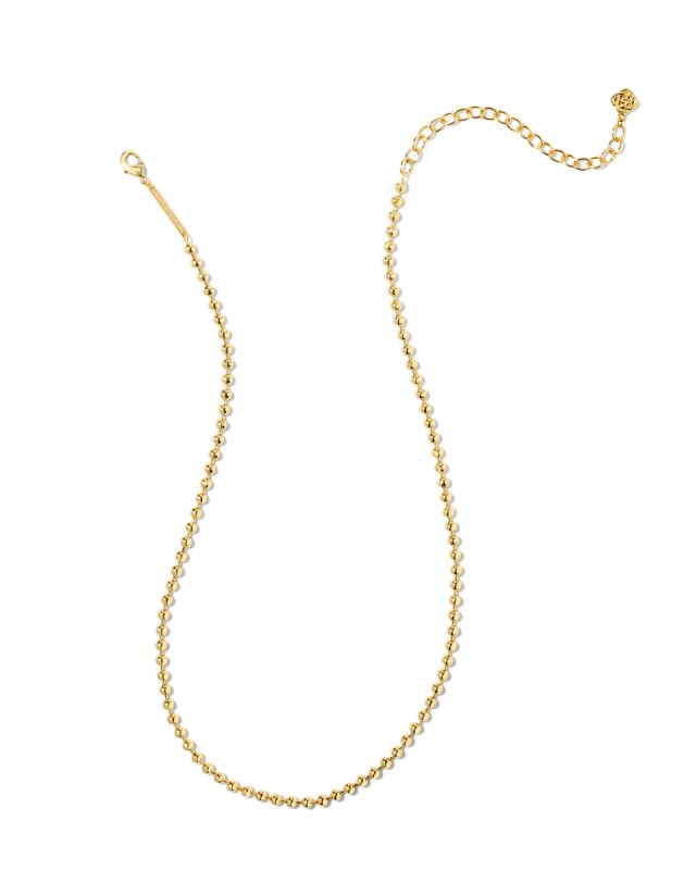 Oliver Chain Necklace in Gold image number 0.0