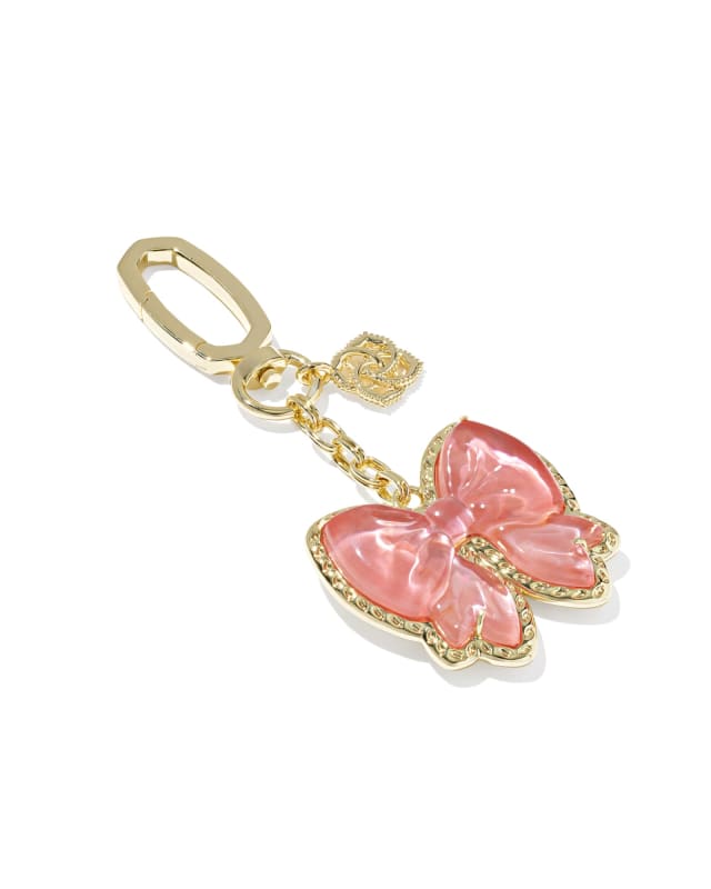Haley Bow Gold Bag Charm image number 1.0