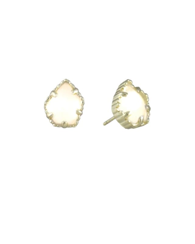 TESSA EARRING GOLD CRYSTAL image number 1.0