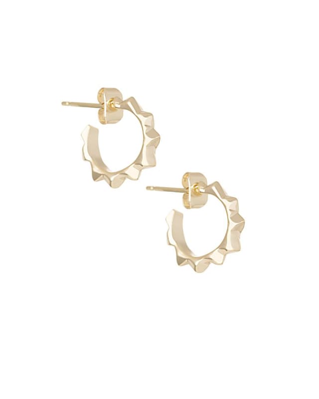 LILY EARRING GOLD METAL image number 0.0