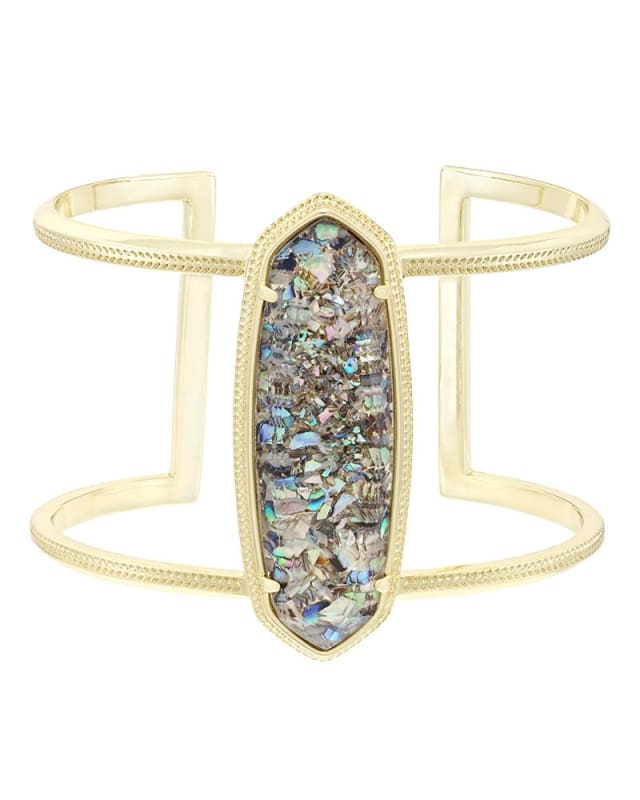 LAWSON BRACELET GOLD CRSHD ABALONE SHELL image number 0.0