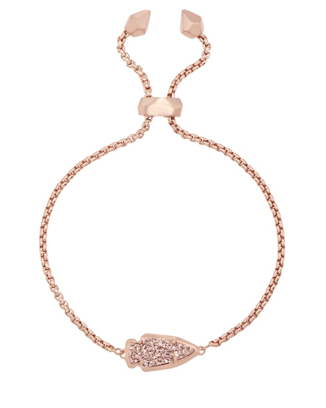 Kathleen Bracelet in Rose Gold Drusy image number 0.0