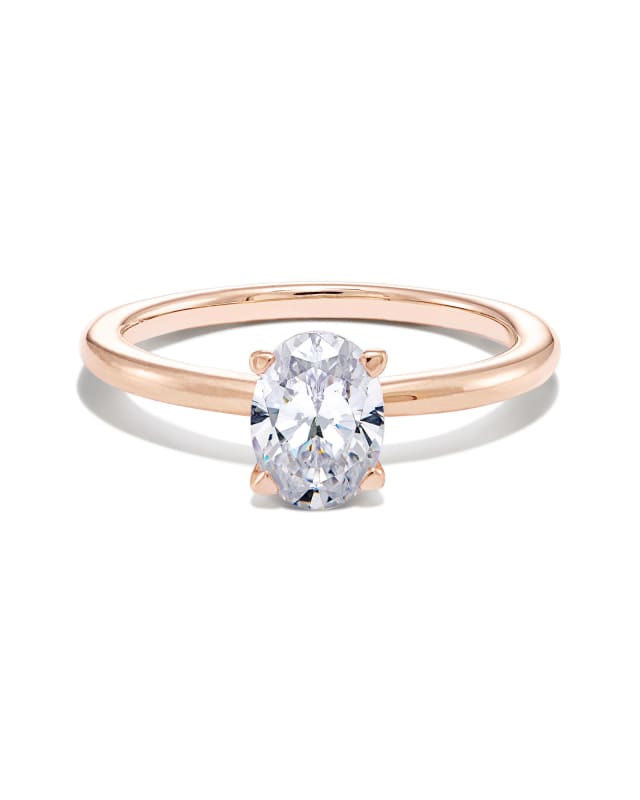 Oval Solitaire Engagement Ring image number 0.0