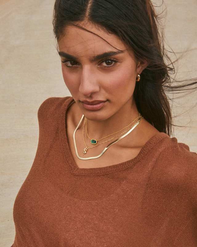 Kassie Chain Necklace in Gold