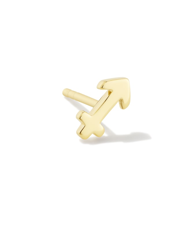 Sagittarius Single Stud Earring image number 0.0