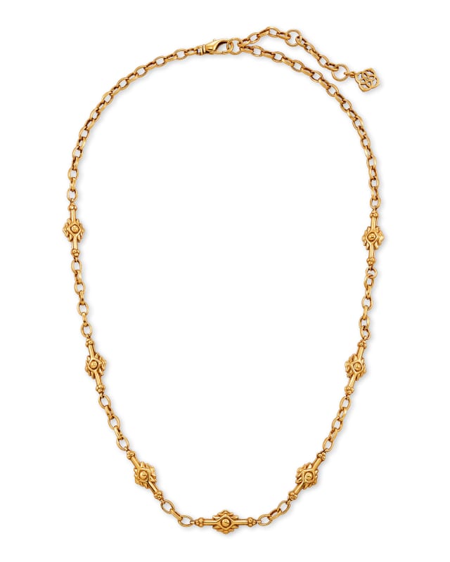 Shiva Strand Necklace in Vintage Gold image number 2