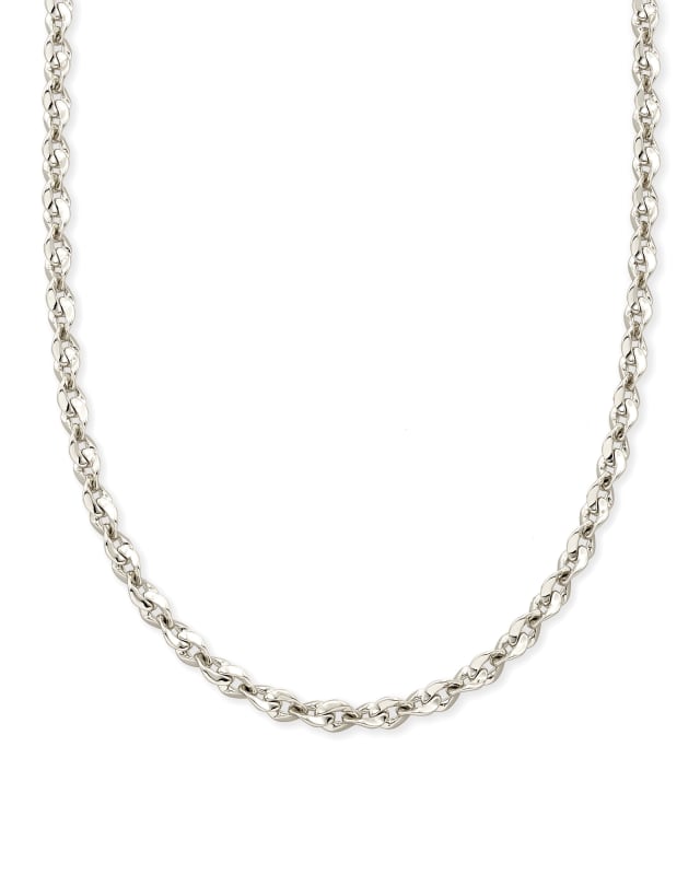 Carver Chain Necklace in Silver image number 0.0