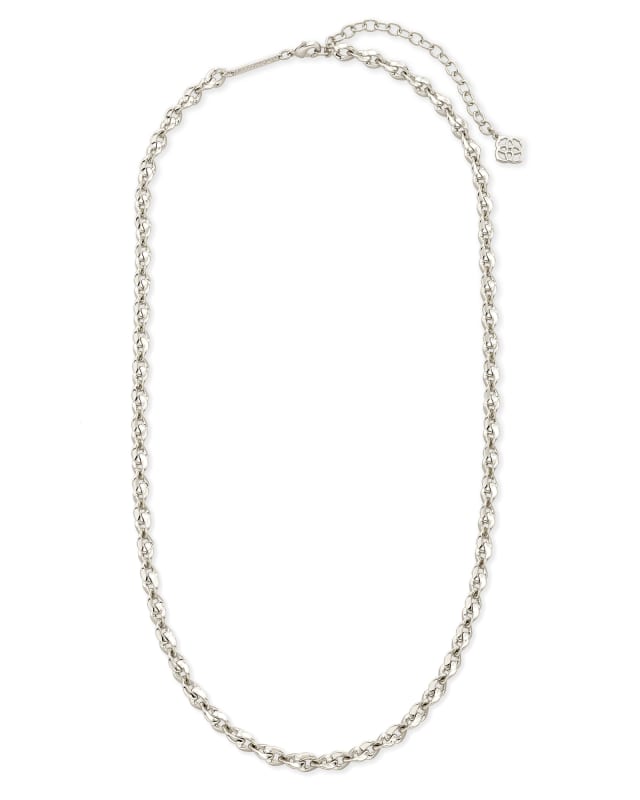 Carver Chain Necklace in Silver image number 1.0