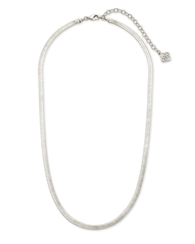 Kassie Chain Necklace in Silver image number 2.0