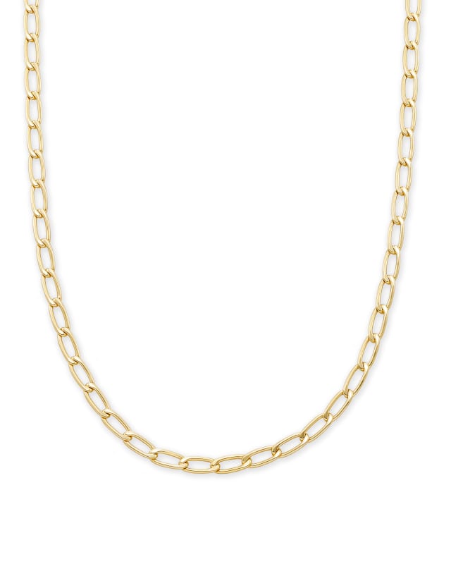 Merrick Chain Necklace in Gold image number 0.0