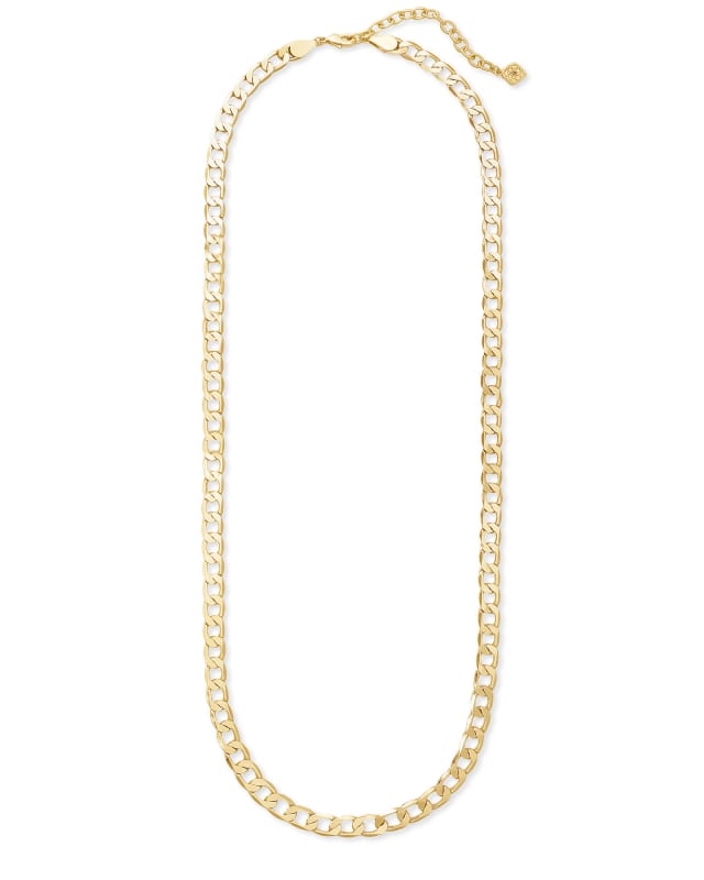 Ronnie Link Chain Necklace in Gold