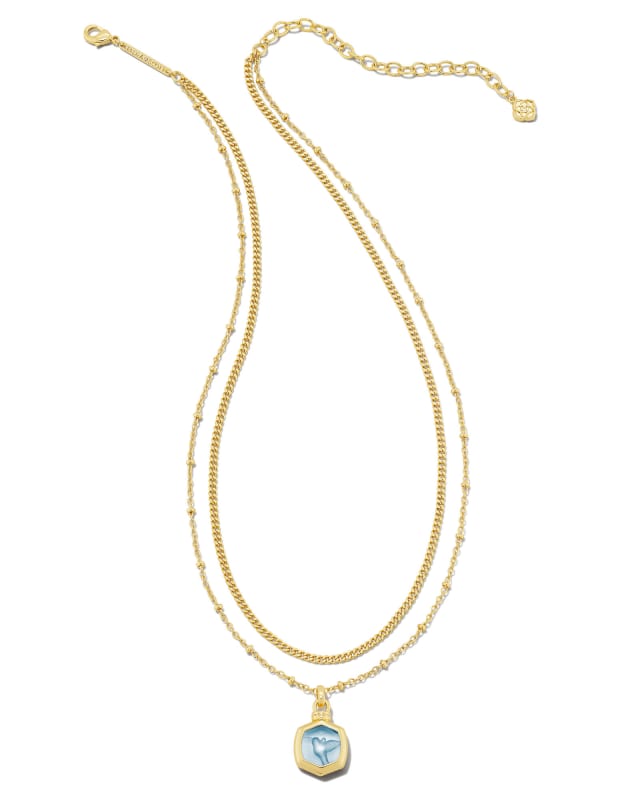 Louis Vuitton LV in The Sky Necklace, Gold, One Size