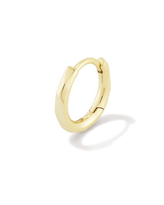 Addison Single Huggie Earring in Gold image number 0.0