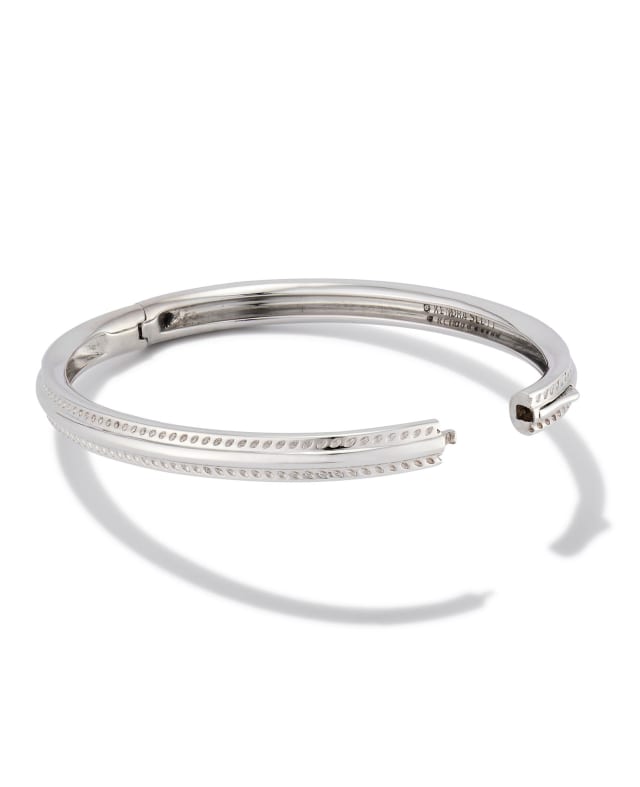 Merritt Bangle Bracelet in Silver image number 1.0