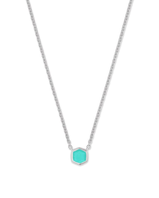 Davie Sterling Silver Pendant Necklace in Chrysoprase