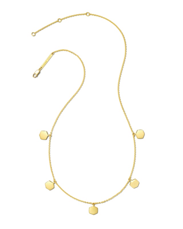 Davis Strand Necklace in 18k Gold Vermeil image number 1.0