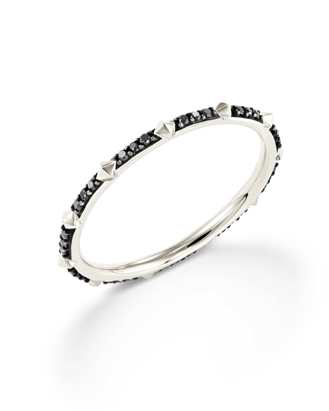 Astrid 14k Ring in Black Diamond image number 1.0