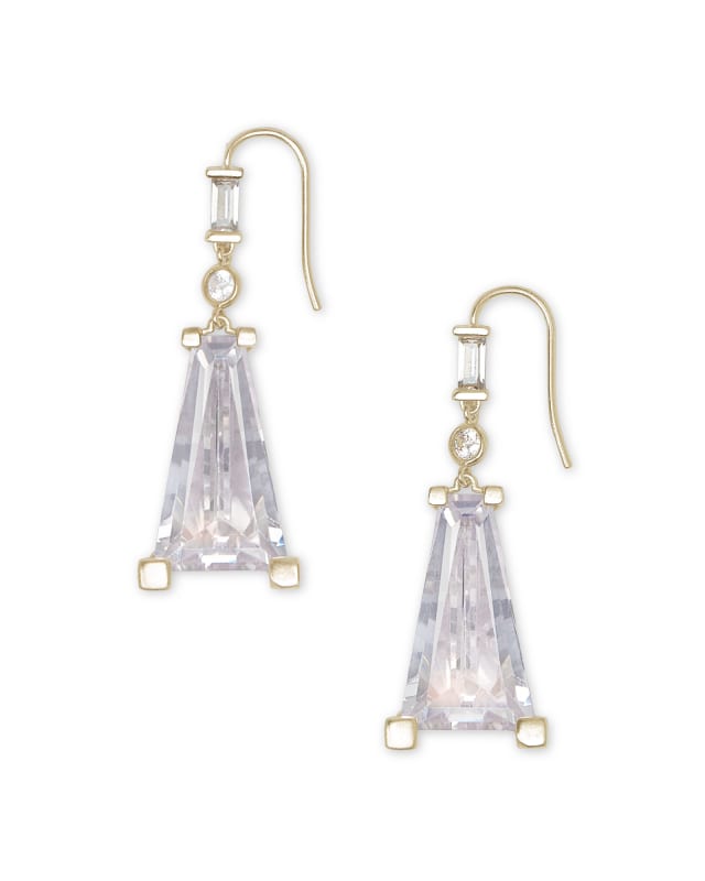 Everdeen Drop Earrings in Lustre Glass image number 0.0