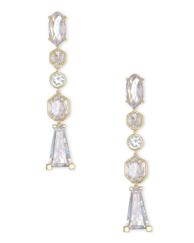 Gracelynn Statement Earrings in Lustre Glass image number 0.0