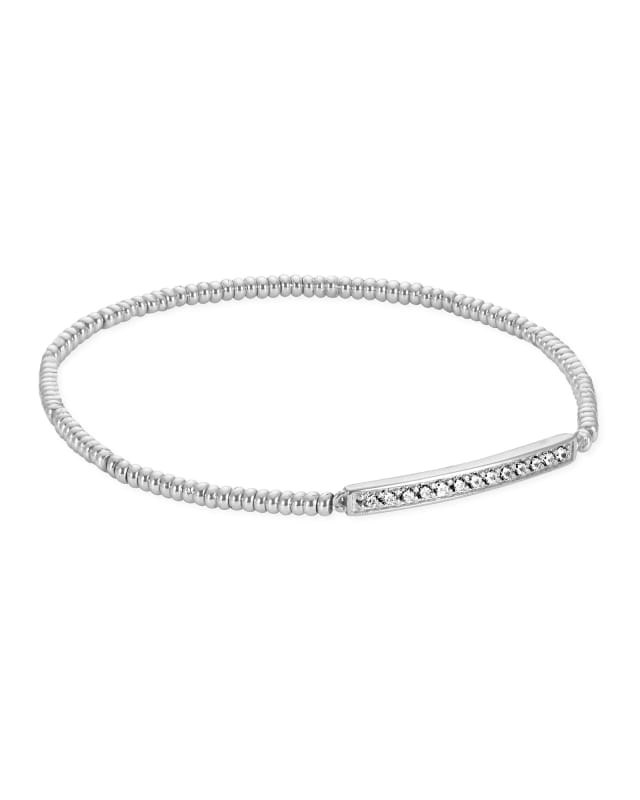 Addison Stretch Bracelet in Silver | Kendra Scott