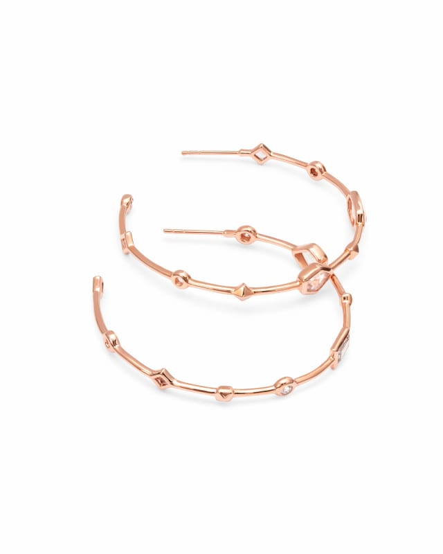 18K Rose Gold Mixed Natural Fancy Color Pink Brace