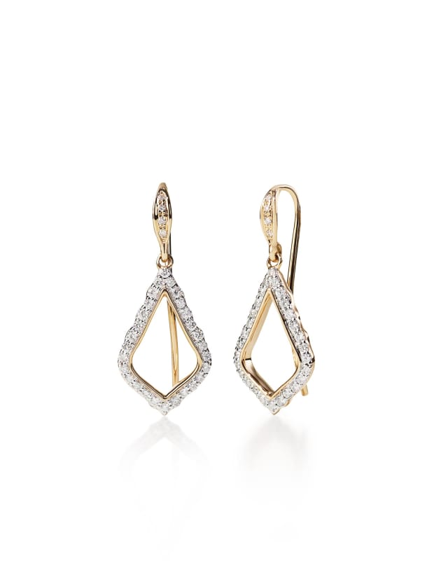 Liliana Pave Diamond Drop Earrings  image number 1.0