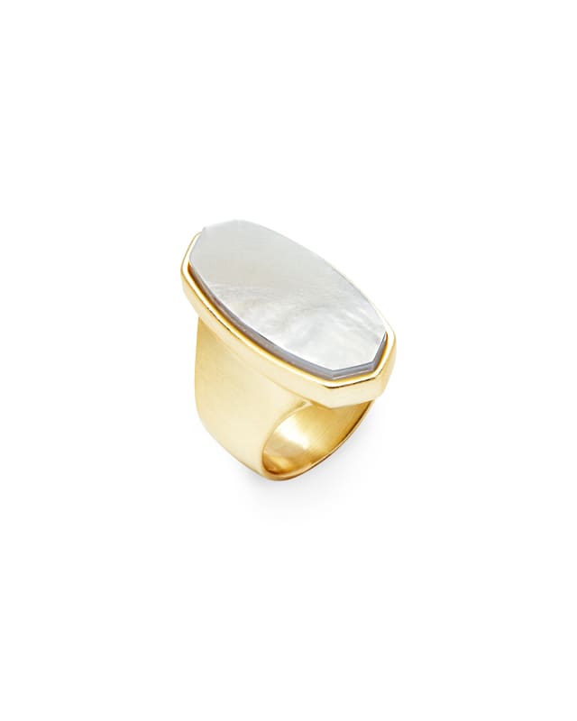 Kit Cocktail Ring in Gold image number 1.0