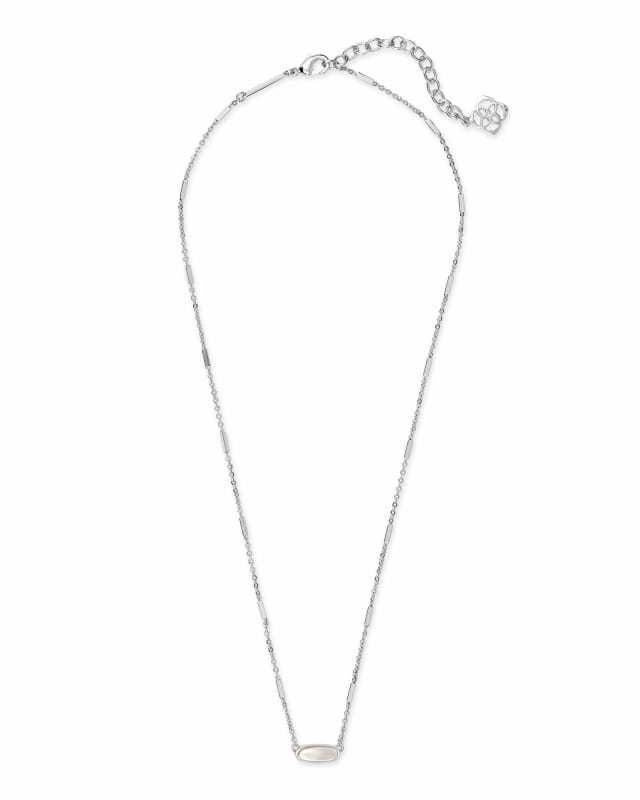 Miya Pendant Necklace in Bright Silver | Kendra Scott