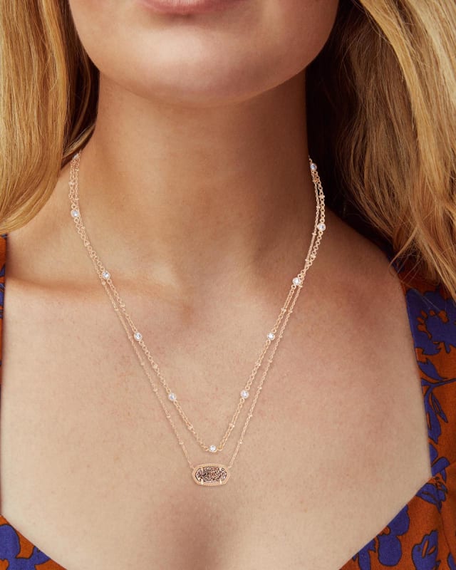 Medallion Coin Multi Strand Necklace in Silver | Kendra Scott