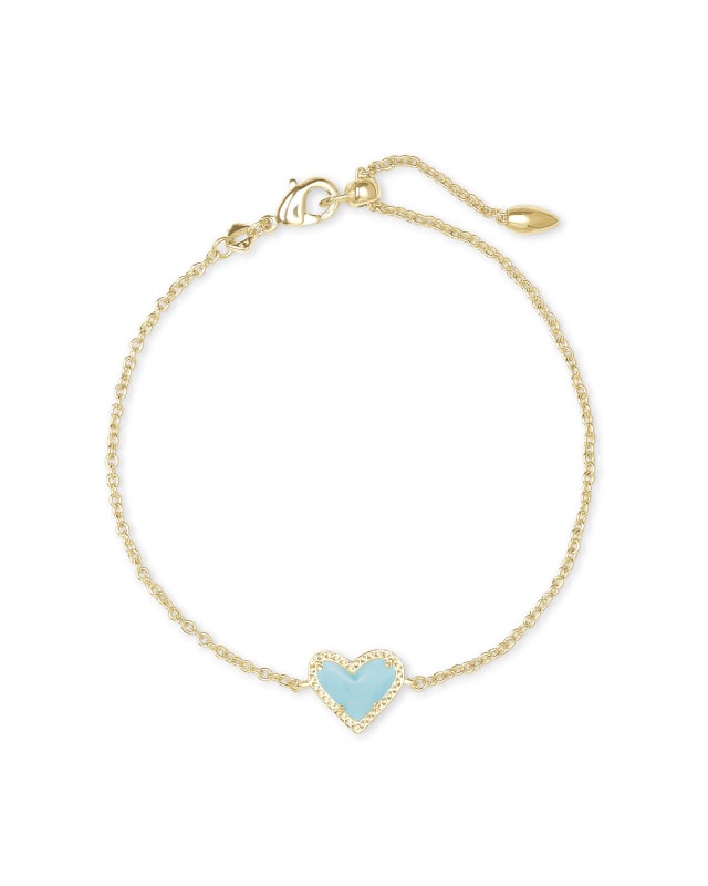 Rocksbox: Haven Crystal Heart Bracelet by Kendra Scott