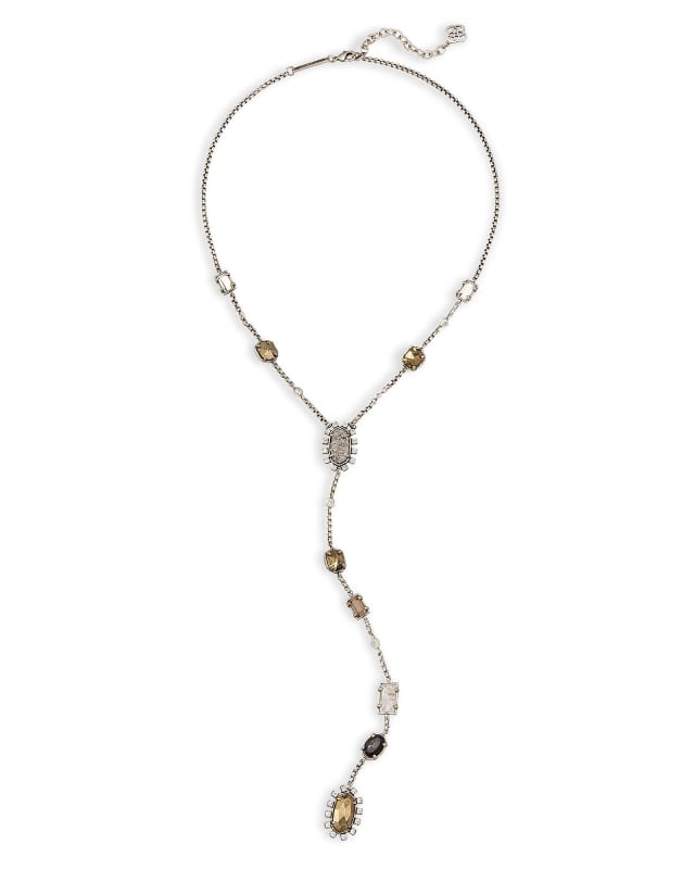 Kendra Scott Shea Lariat Necklace in Gold