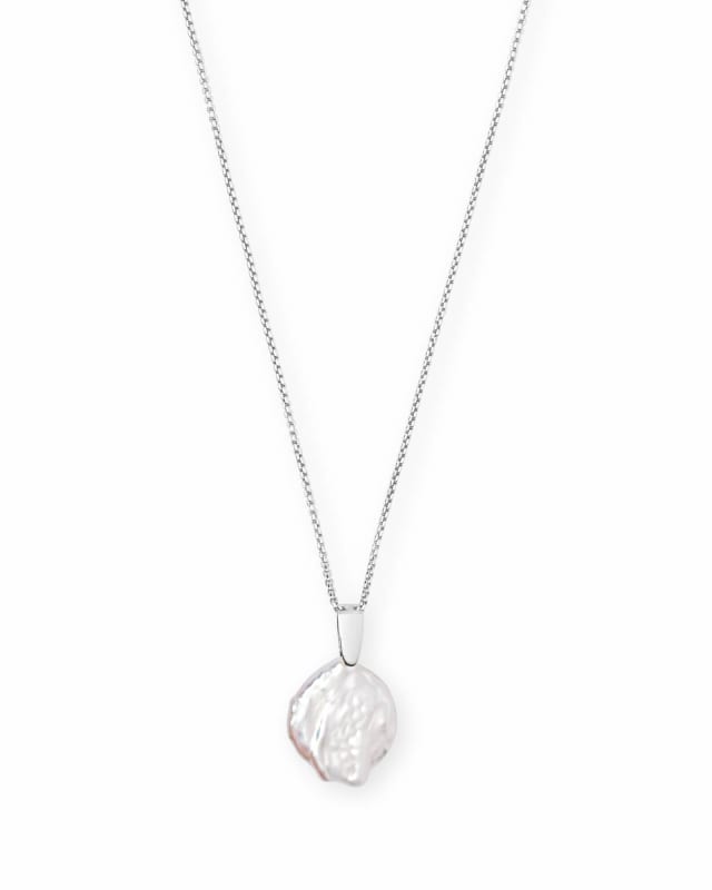 Priscilla Pendant Necklace in Pearl image number 0.0